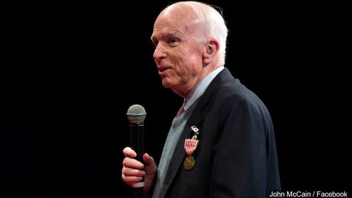 McCain discontinuing treatment for brain cancer, family says